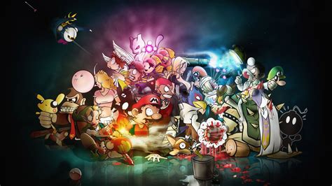 gaming characters wallpaper
